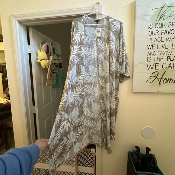 Torrid duster kimono sweater - Picture 4 of 7
